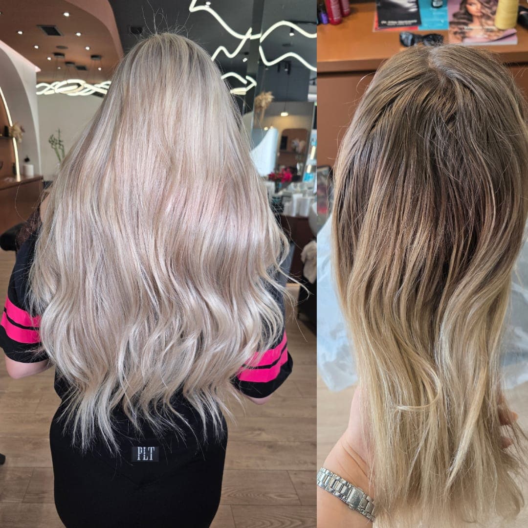 Para & pas – transformim balayage bjond